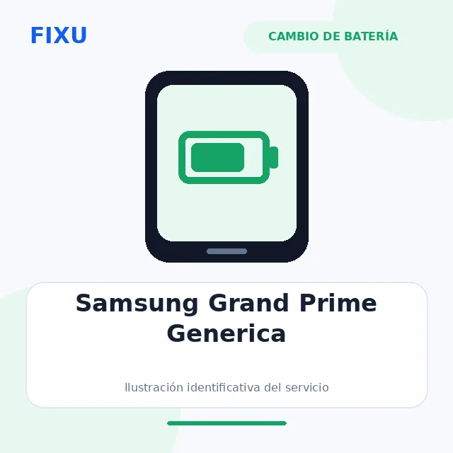 Samsung Grand Prime Generica – Cambio de batería