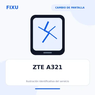 ZTE A321 – Cambio de pantalla