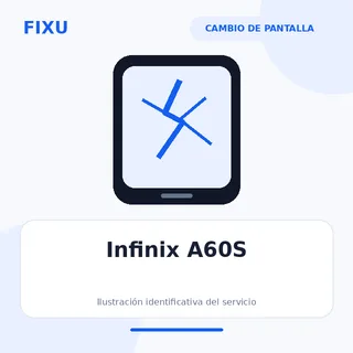 Infinix A60S – Cambio de pantalla