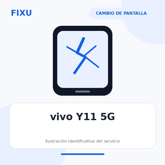vivo Y11 5G – Cambio de pantalla