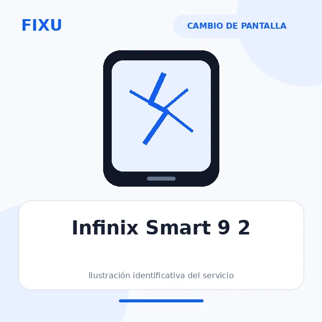 Infinix Smart 9 2 – Cambio de pantalla