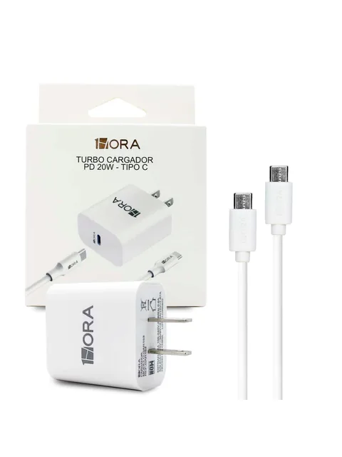 CARGADOR COMPLETO C A C 20W