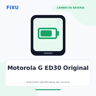 Motorola G ED30 Original – Cambio de batería