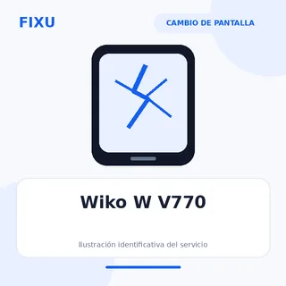 Wiko W V770 – Cambio de pantalla