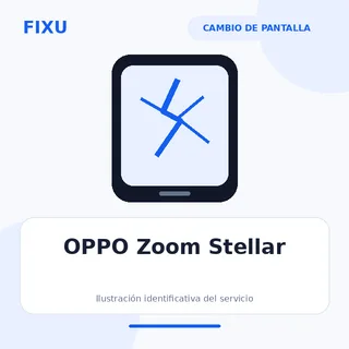 OPPO Zoom Stellar – Cambio de pantalla