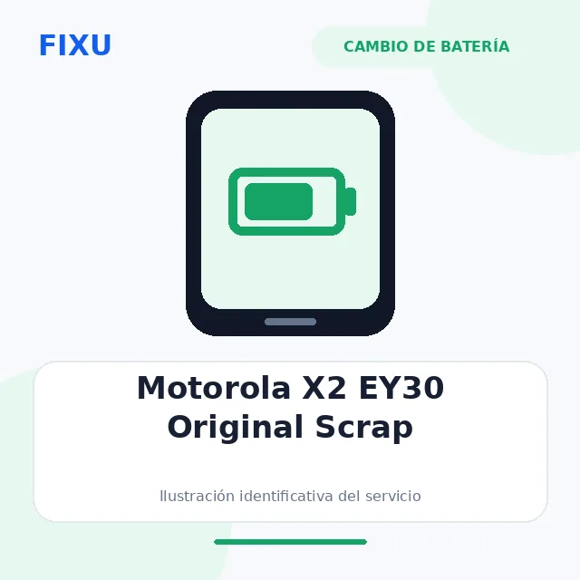 Motorola X2 EY30 Original Scrap – Cambio de batería